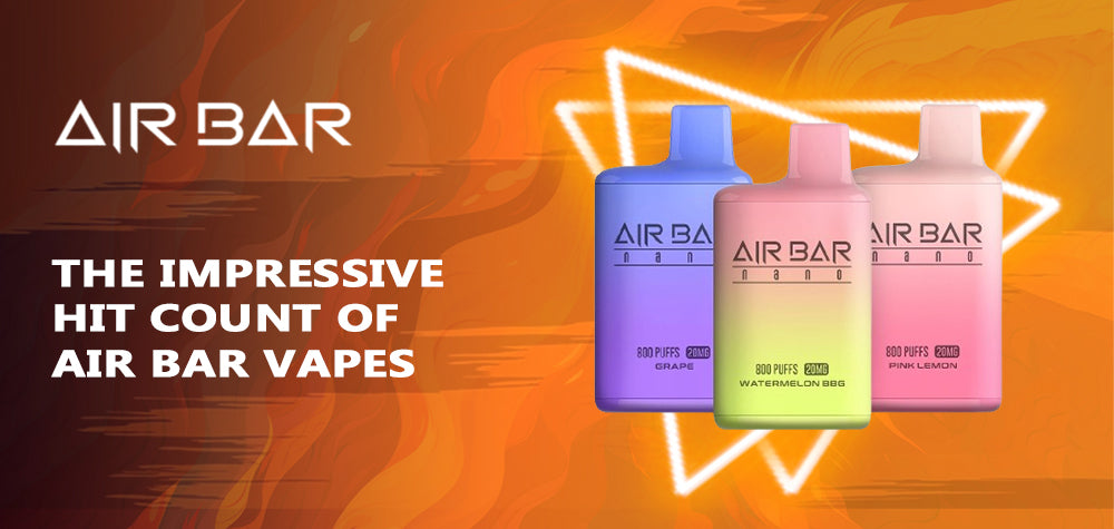 Unveiling the Impressive Hit Count of Air Bar Vapes: A Premium Vaping Experience