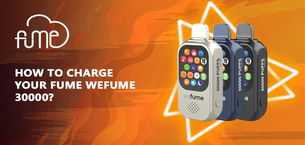 How To Charge Your Fume WeFume 30000?