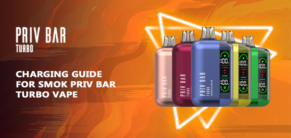 Charging Guide for Smok Priv Bar Turbo Vape