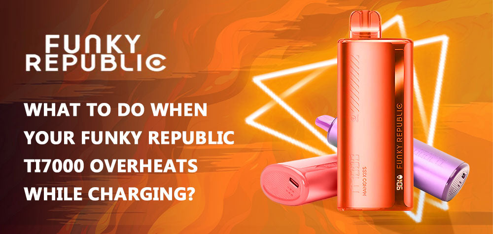 What To Do When Your Funky Republic Ti7000  Overheats While Charging?