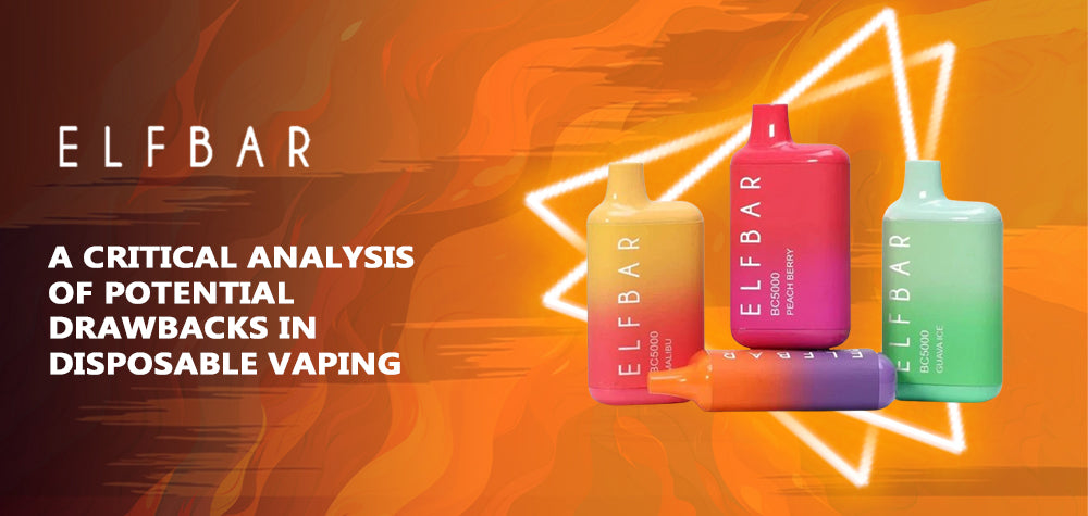 Elf Bars: Potential Drawbacks in Disposable Vaping