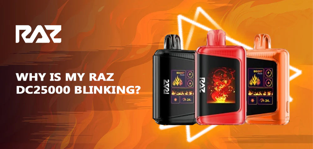 Why Is My Raz DC25000 Blinking?