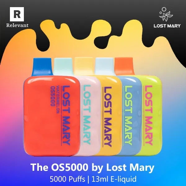 The Lost Mary OS5000 Vapes The Lost Mary OS5000 Vapes