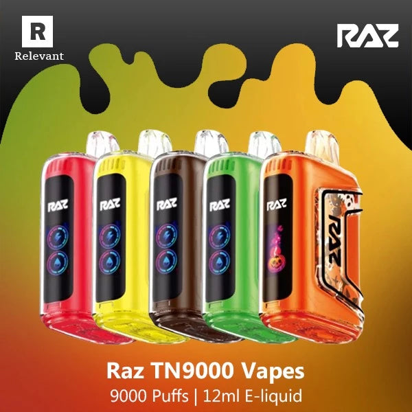 Raz TN9000: 9000 Puff Vape with Advanced Features - Shop Now Raz TN9000: 9000 Puff Vape with Advanced Features - Shop Now