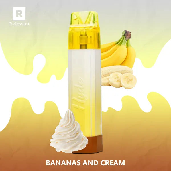 banana cream disposable vape Bananas & Hyde Edge Rave MATERIAL:COREX 3.0 2ML 1.2Ω geek bar orange Geek Bar Puff Count: