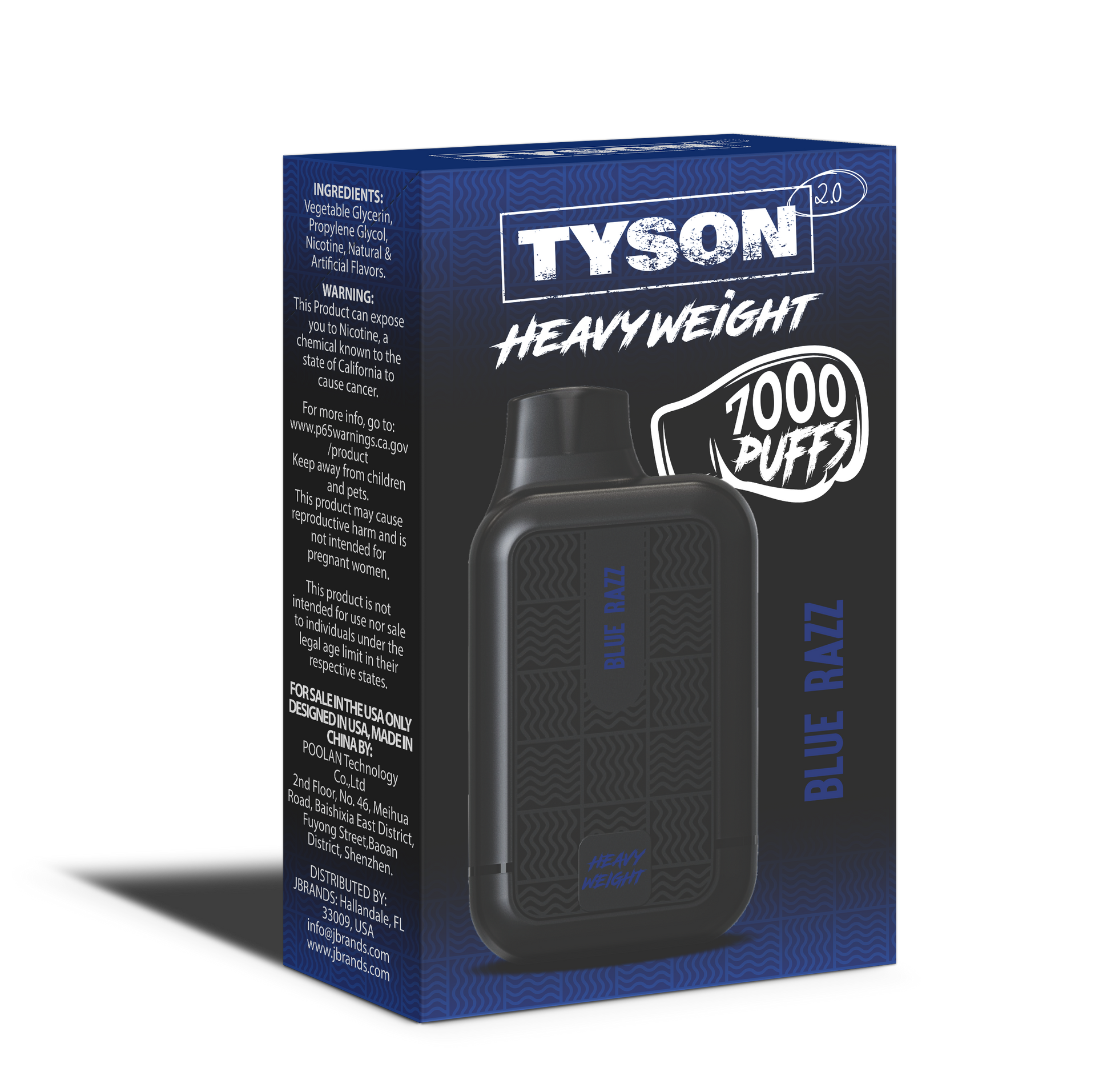 Blue raz Tyson 2.0 Heavy Weight