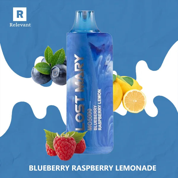 Blueberry Raspberry Lemonade Lost Mary MO5000 Blueberry Raspberry Lemonade Lost Mary MO5000