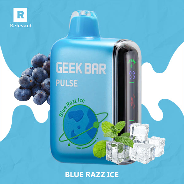 Blue Razz Ice Geek Bar Pulse