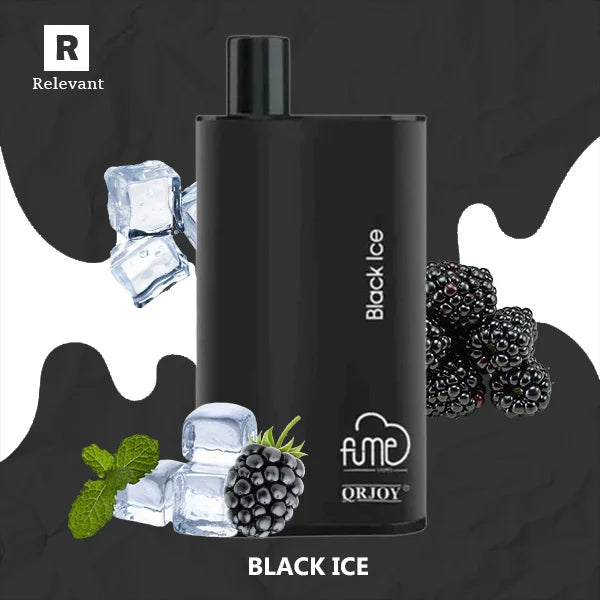 elf bar vape uk Fume Vape Juice Salts Black Ice main image 0