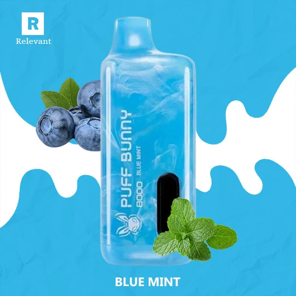 Blue Mint Puff Bunny 8000