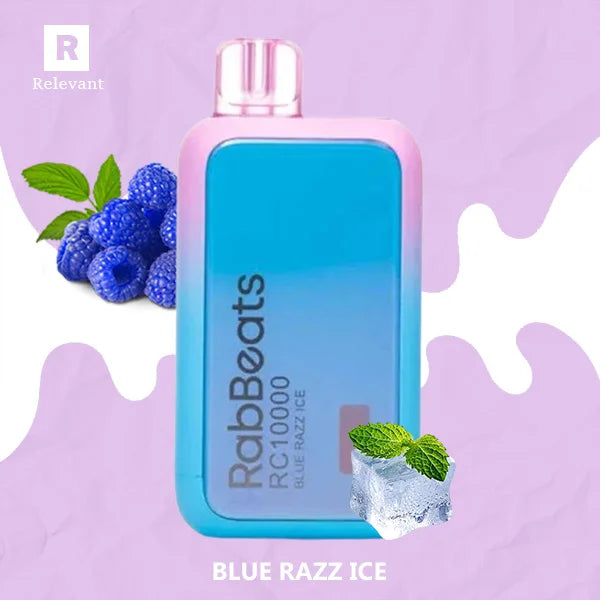 Blue Razz Ice RabBeats RC10000 Blue Razz Ice RabBeats RC10000