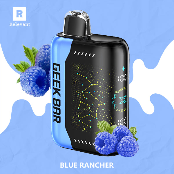 Blue Rancher Geek Bar Pulse X | 25K Puffs Blue Rancher Geek Bar Pulse X | 25K Puffs