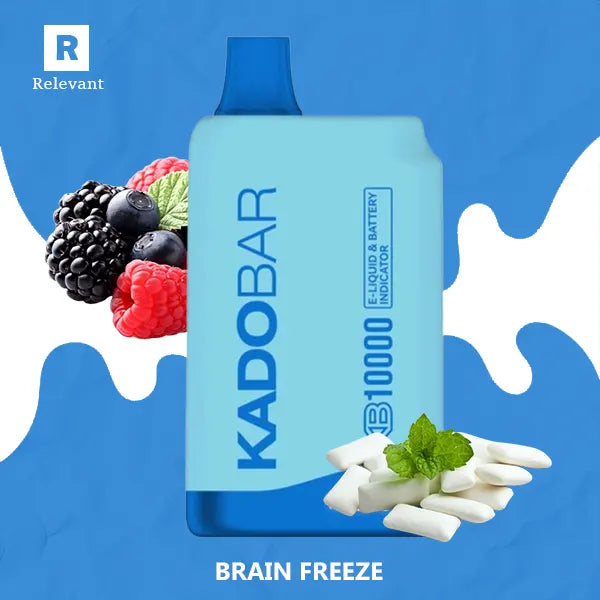 Kado Bar KB10000 Brain Freeze – Refreshing Energy Boost