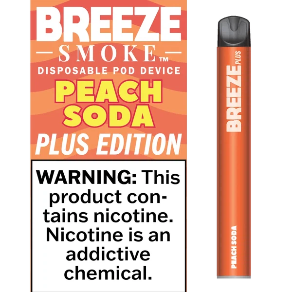 Breeze Plus Peach Soda