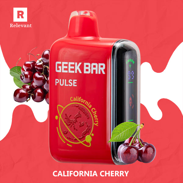 California Cherry Geek Bar Pulse California Cherry Geek Bar Pulse