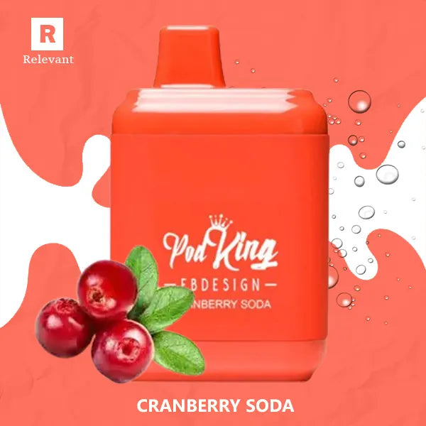 Pod King Cranberry Soda Pod King Cranberry Soda
