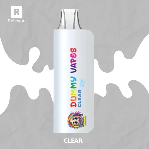 Clear Dummy Vapes 8000