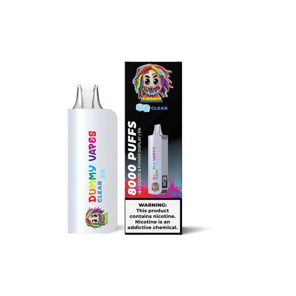 Dummy Vapes 8000 Clear