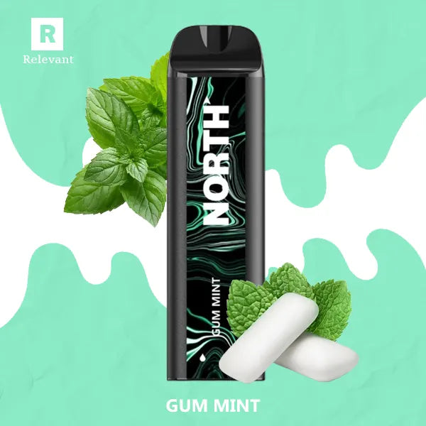 North 5000 Gum Mint Flavor - Refreshing Vaping Experience North 5000 Gum Mint Flavor - Refreshing Vaping Experience