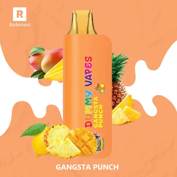 dummy disposable vape Gangsta Punch Dummy Vapes 8000