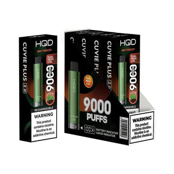 Mint Tobacco HQD Cuvie Plus 2.0