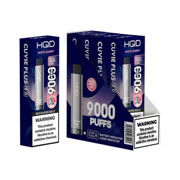 HQD Cuvie Plus 2.0 White Gummy