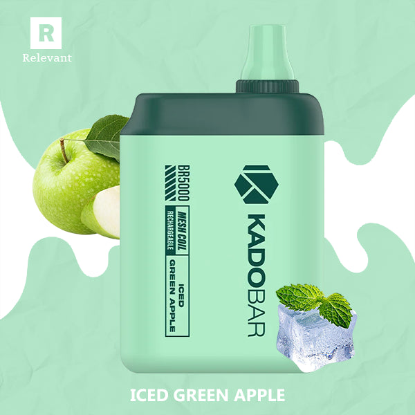 Iced Green Apple Kado Bar BR5000 Iced Green Apple Kado Bar BR5000