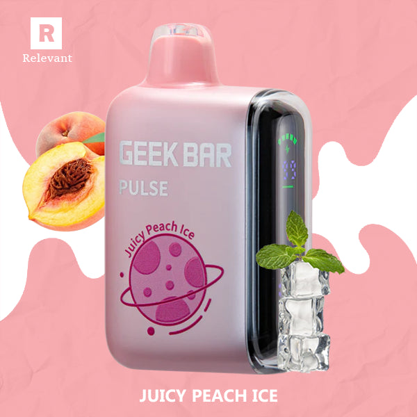 Juicy Peach Ice Geek Bar Pulse Juicy Peach Ice Geek Bar Pulse