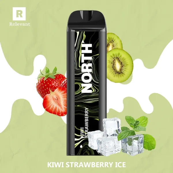 North 5000 Kiwi Strawberry Ice - A Chilled Vaping Delight North 5000 Kiwi Strawberry Ice - A Chilled Vaping Delight