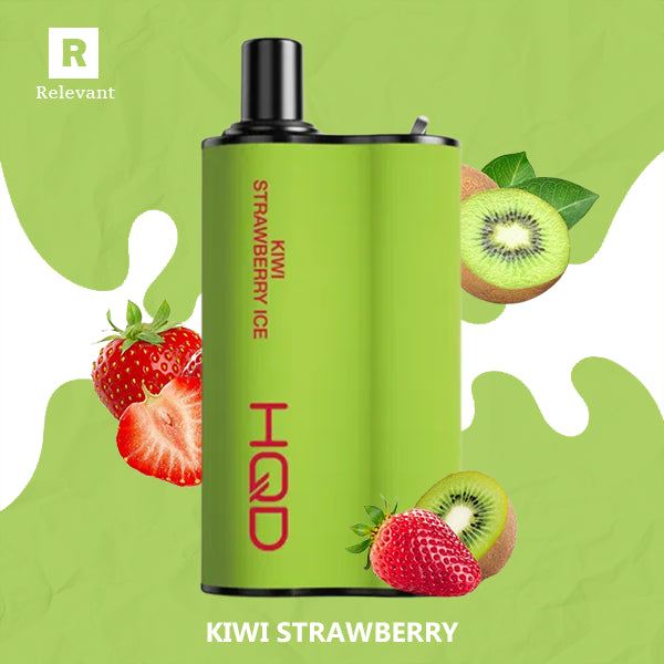 Kiwi Strawberry Ice HQD Cuvie box