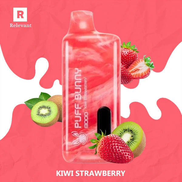 Kiwi Strawberry Puff Bunny 8000 Kiwi Strawberry Puff Bunny 8000