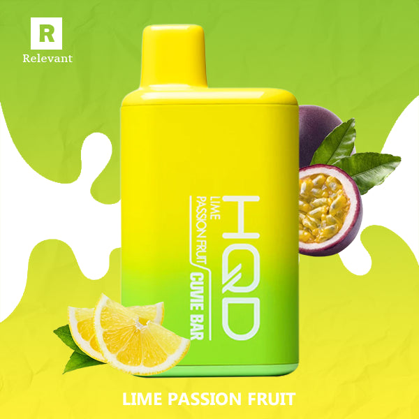 Lime Passion Fruit HQD Cuvie Bar Lime Passion Fruit HQD Cuvie Bar