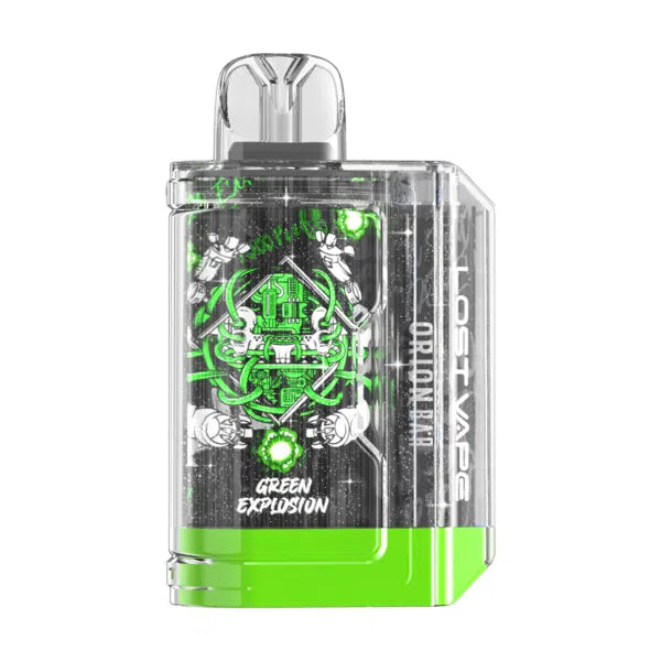 Lost Vape Orion Bar Green explosion