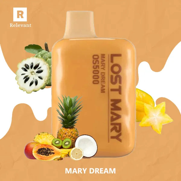 how much is elf bar vape Mary Dream Lost Mary Flavor Review EBDesign LOST MARY MO5000 Frozen Edition  Vape Lost Mary Flavors Guide: Best Picks, Price & FAQs main image 0