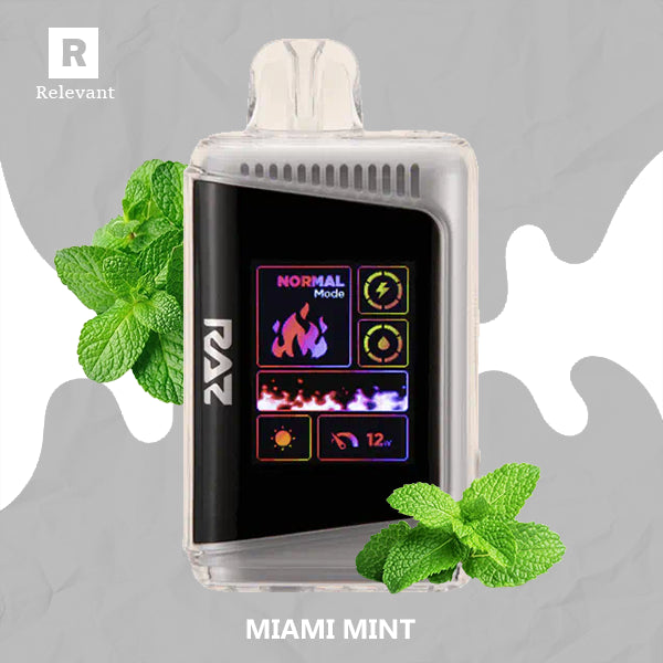 Miami Mint Raz DC25000 | 25000 Puffs Vape Miami Mint Raz DC25000 | 25000 Puffs Vape