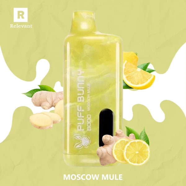 muss vape 8000 puffs Moscow Mule Puff Bunny 8000