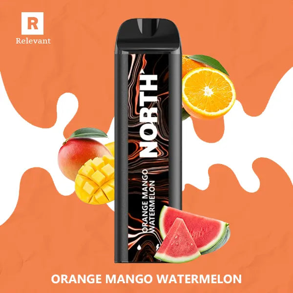North 5000 Orange Mango Watermelon - Exotic Vape Fusion North 5000 Orange Mango Watermelon - Exotic Vape Fusion