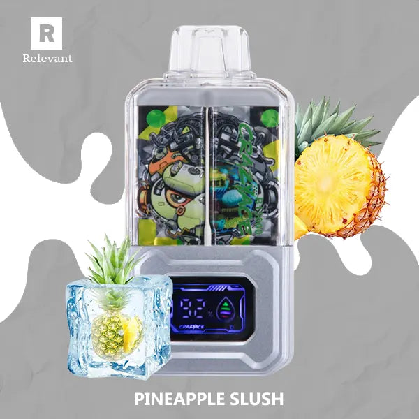 CrazyAce B15000 Pineapple Slush: Exotic, Refreshing Vape Experience CrazyAce B15000 Pineapple Slush: Exotic, Refreshing Vape Experience