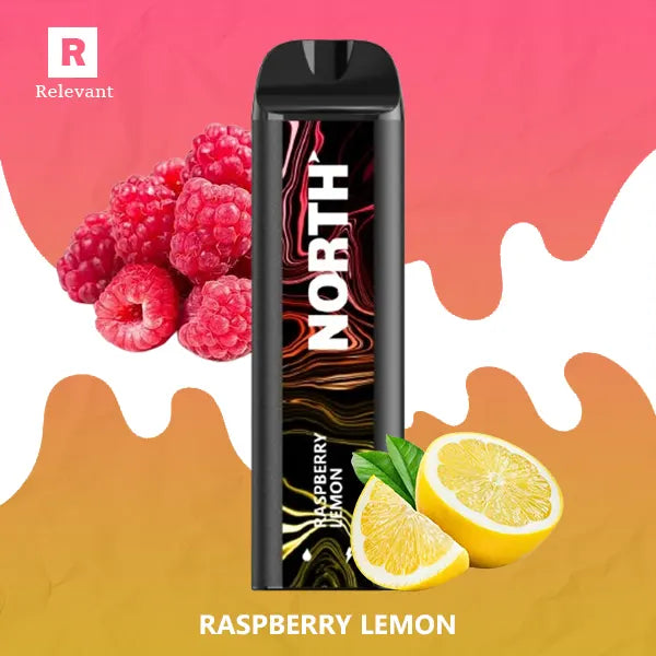 Pink Lemon vape flavor, pink lemonade drink, zesty lemon red berries, refreshing summer vape - North 5000 Raspberry Lemon Flavor - A Zesty Vape Fusion