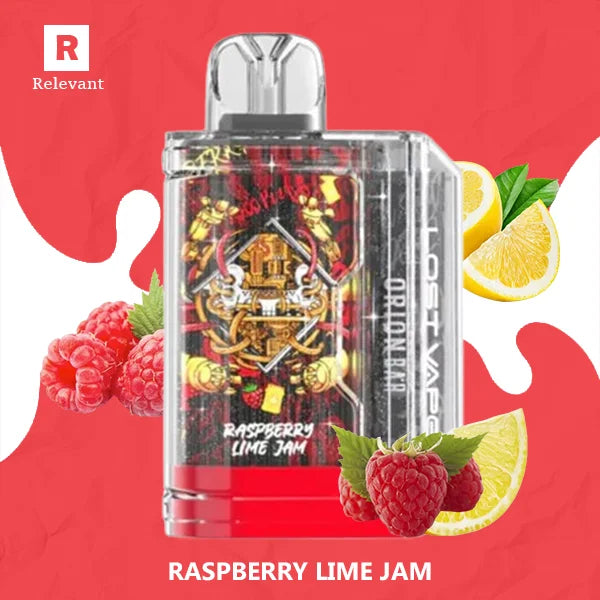 Raspberry lime jam Lost Vape Orion Bar