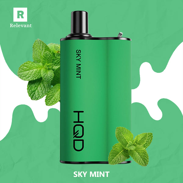 Hqd Mint Vape Sky Mint HQD Cuvie box