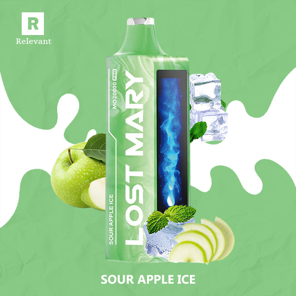 Sour Apple Ice Lost Mary MO20000 Pro | 20000 Puffs