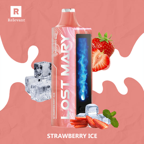 Strawberry Ice Lost Mary MO20000 Pro | 20000 Puffs Strawberry Ice Lost Mary MO20000 Pro | 20000 Puffs