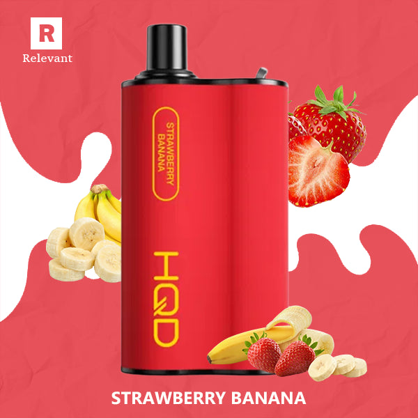 Strawberry Banana HQD Cuvie box