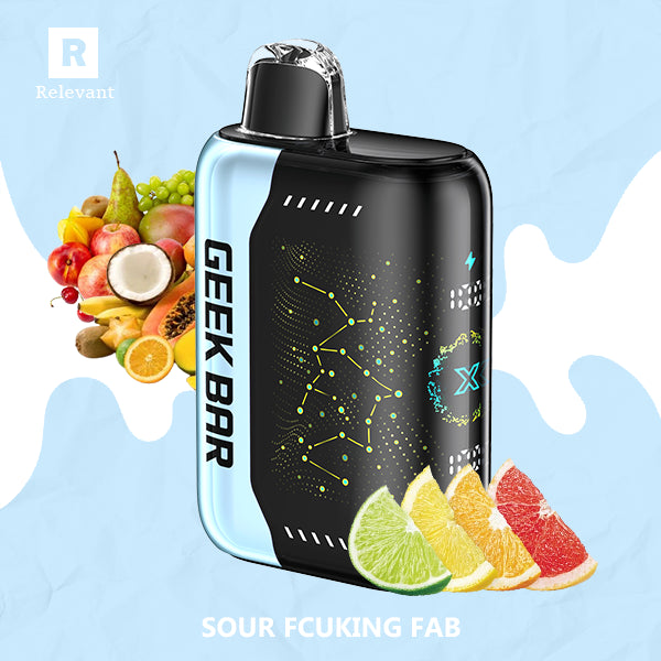 Sour Fcuking Fab Geek Bar Pulse X | 25K Puffs Sour Fcuking Fab Geek Bar Pulse X | 25K Puffs