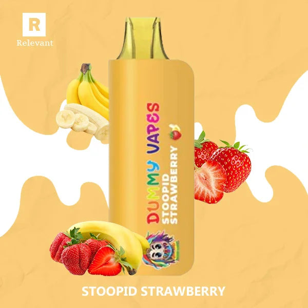 Stoopid Strawberry Dummy Vapes 8000