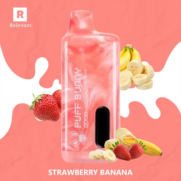 Strawberry Banana Puff Bunny 8000