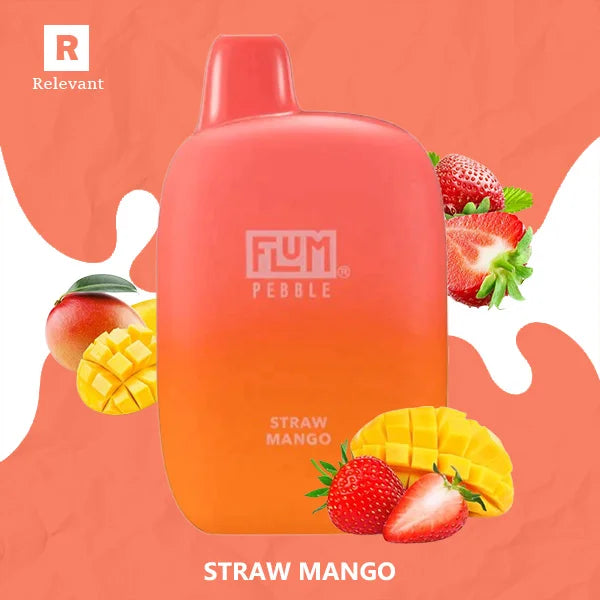 elf bar vape uk Straw Mango Flum Pebble