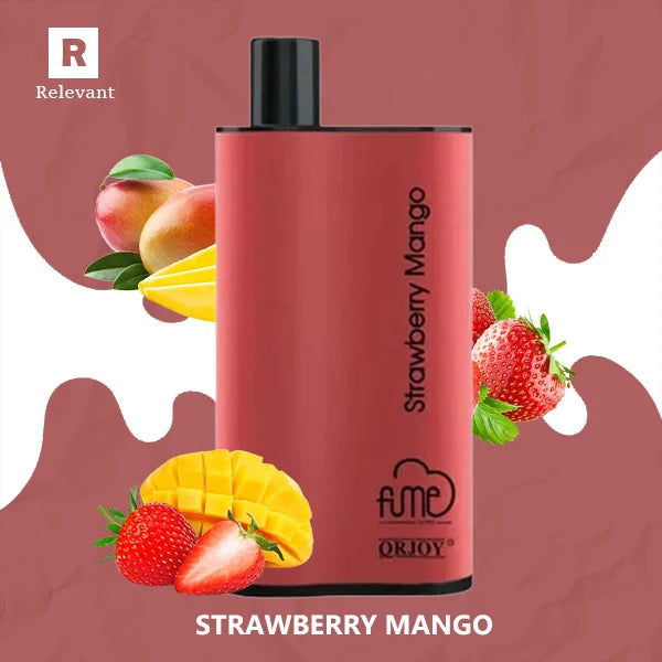 elfbar elfa master akku Strawberry Mango 15000 Vape Geek Bar Pulse 9000 Disposable Vape-Strawberry  Mango Ice-Vapexcape Strawberry Mango Smoothie main image 1
