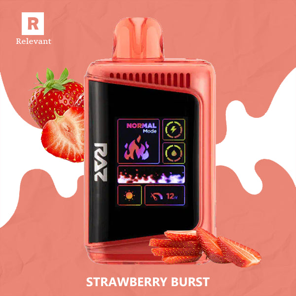 Strawberry Burst Raz DC25000 | 25000 Puffs Strawberry Burst Raz DC25000 | 25000 Puffs